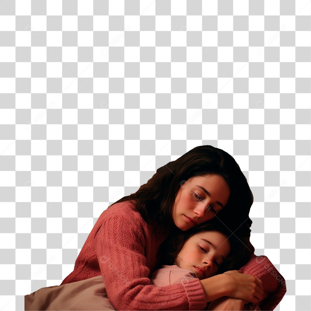 Mãe e Filha PNG Transparente