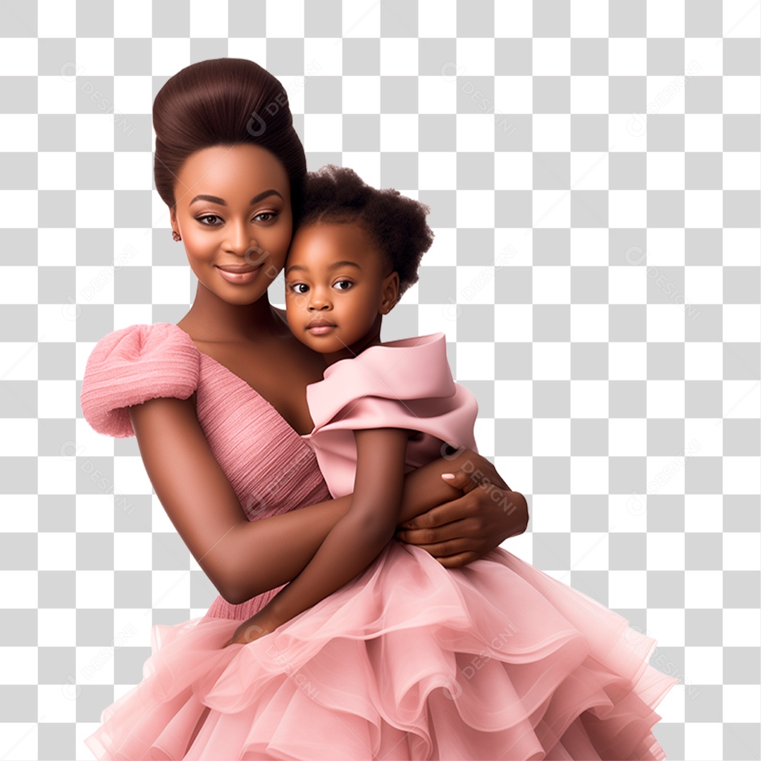 Mãe e Filha PNG Transparente