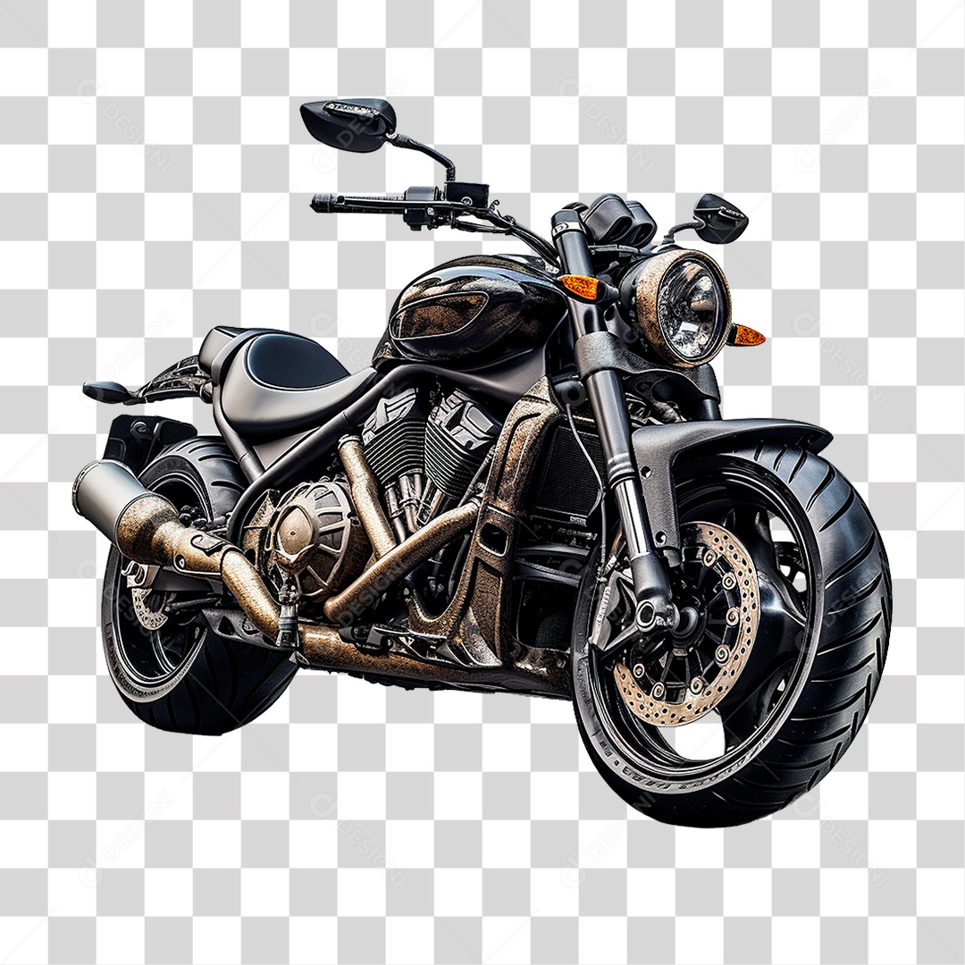 Motocicleta PNG Transparente