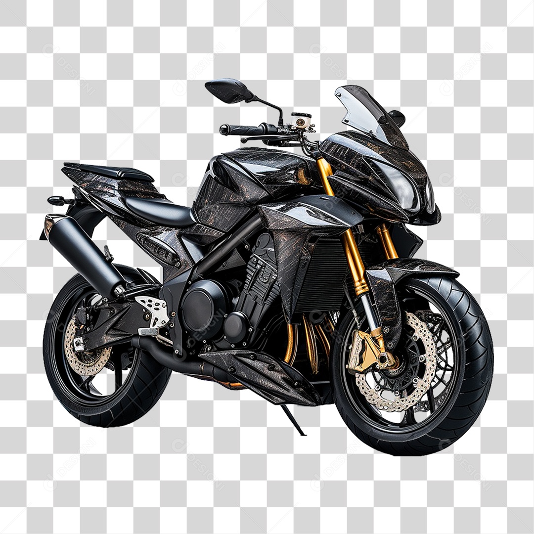 Motocicleta PNG Transparente