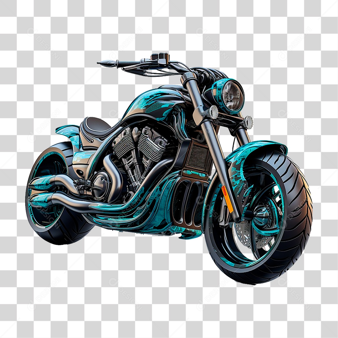 Motocicleta PNG Transparente