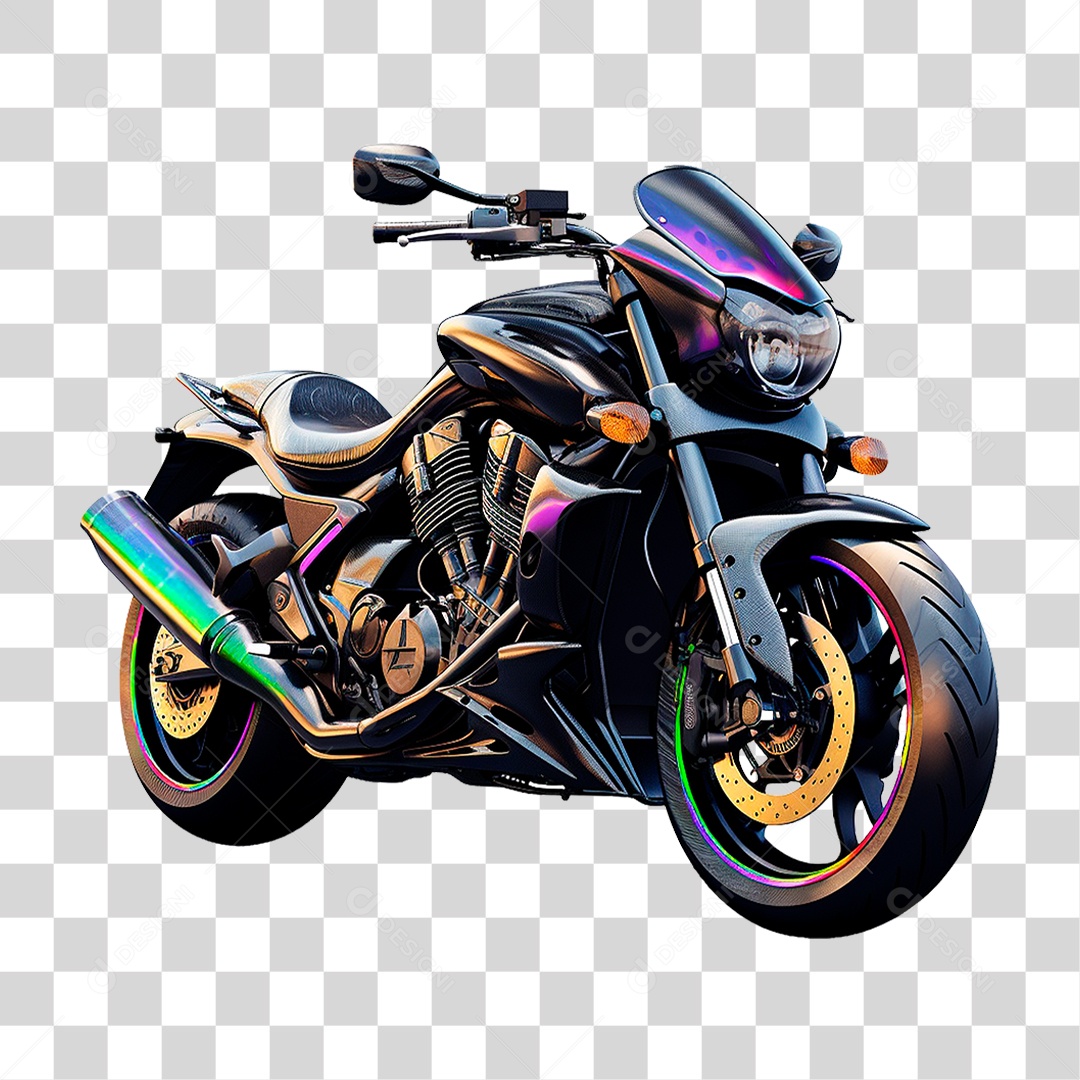 Motocicleta PNG Transparente