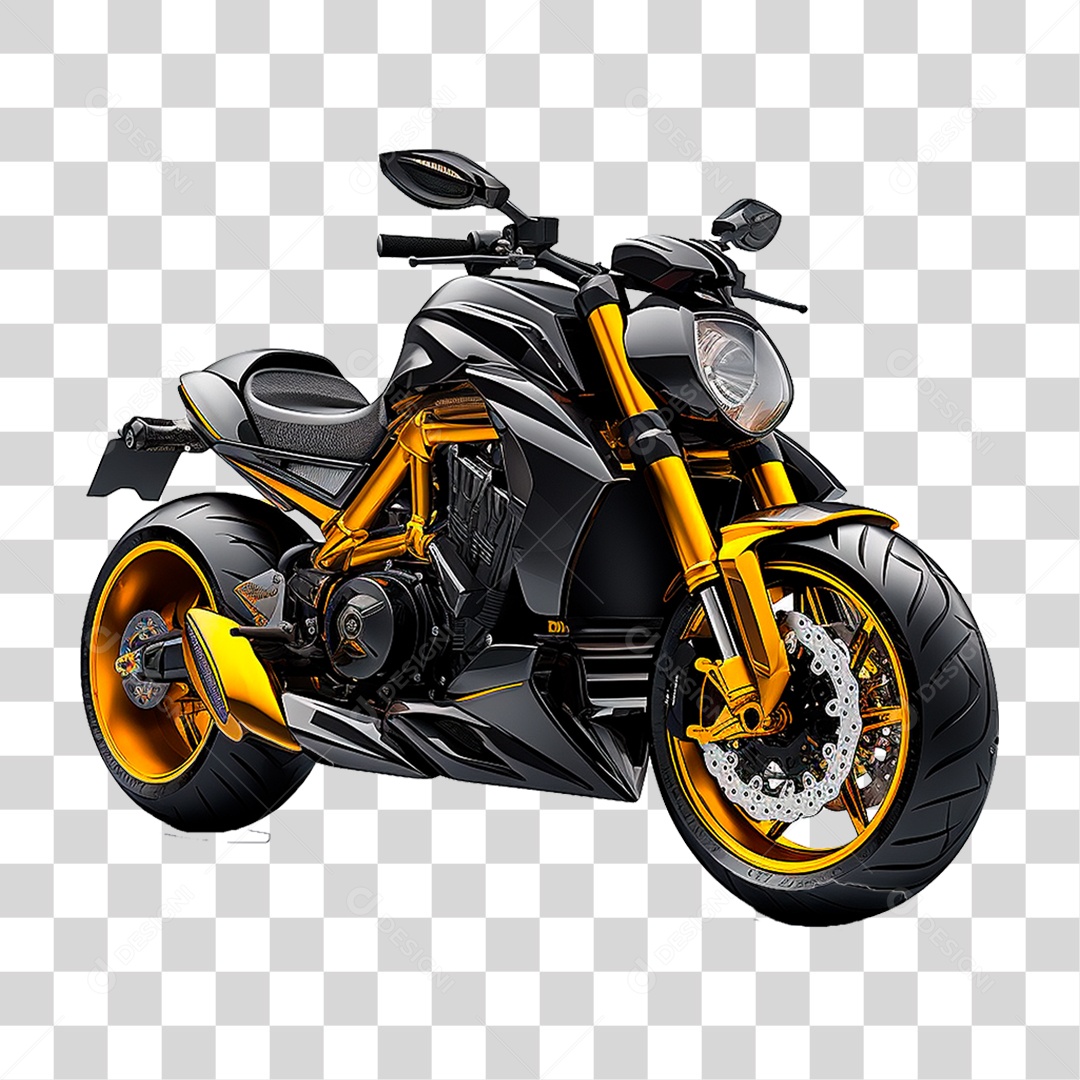 Motocicleta PNG Transparente