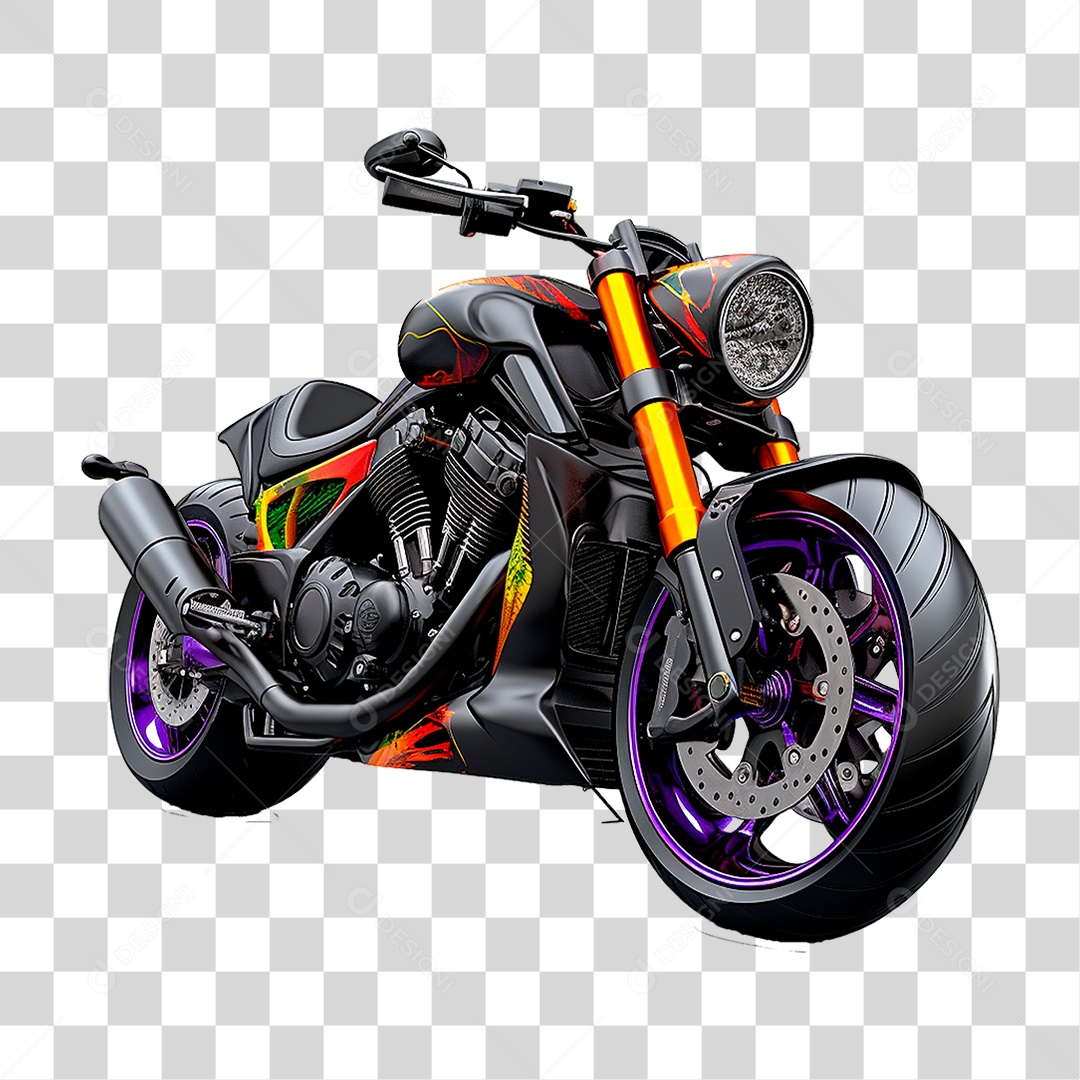 Motocicleta Moto PNG Transparente