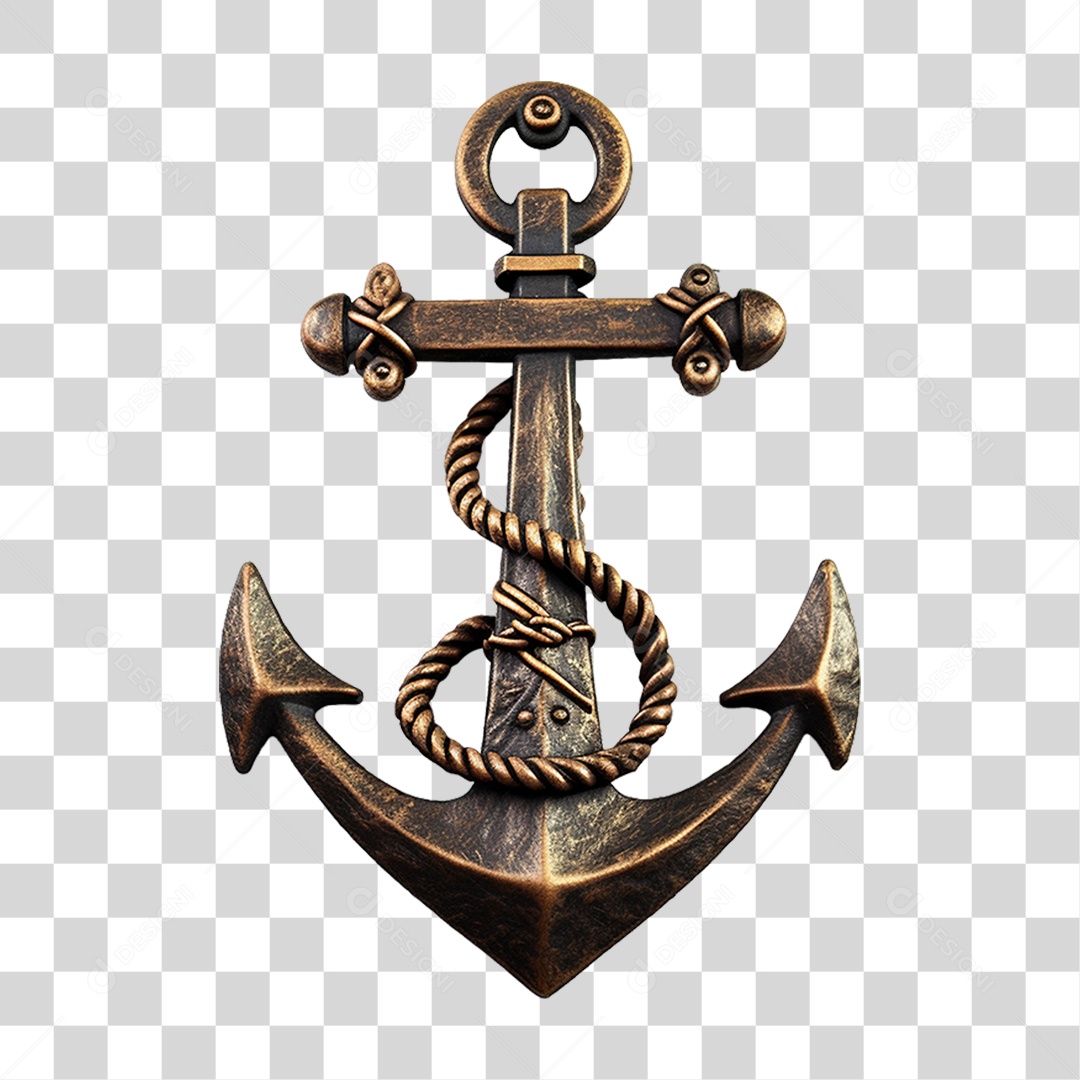 Âncora de Navio PNG Transparente
