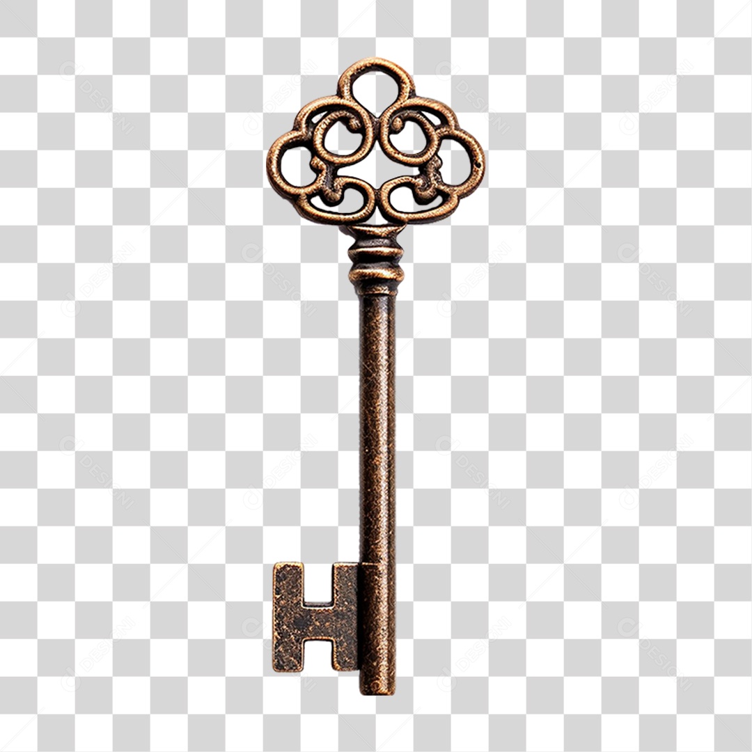 Chave de Porta Portão PNG Transparente