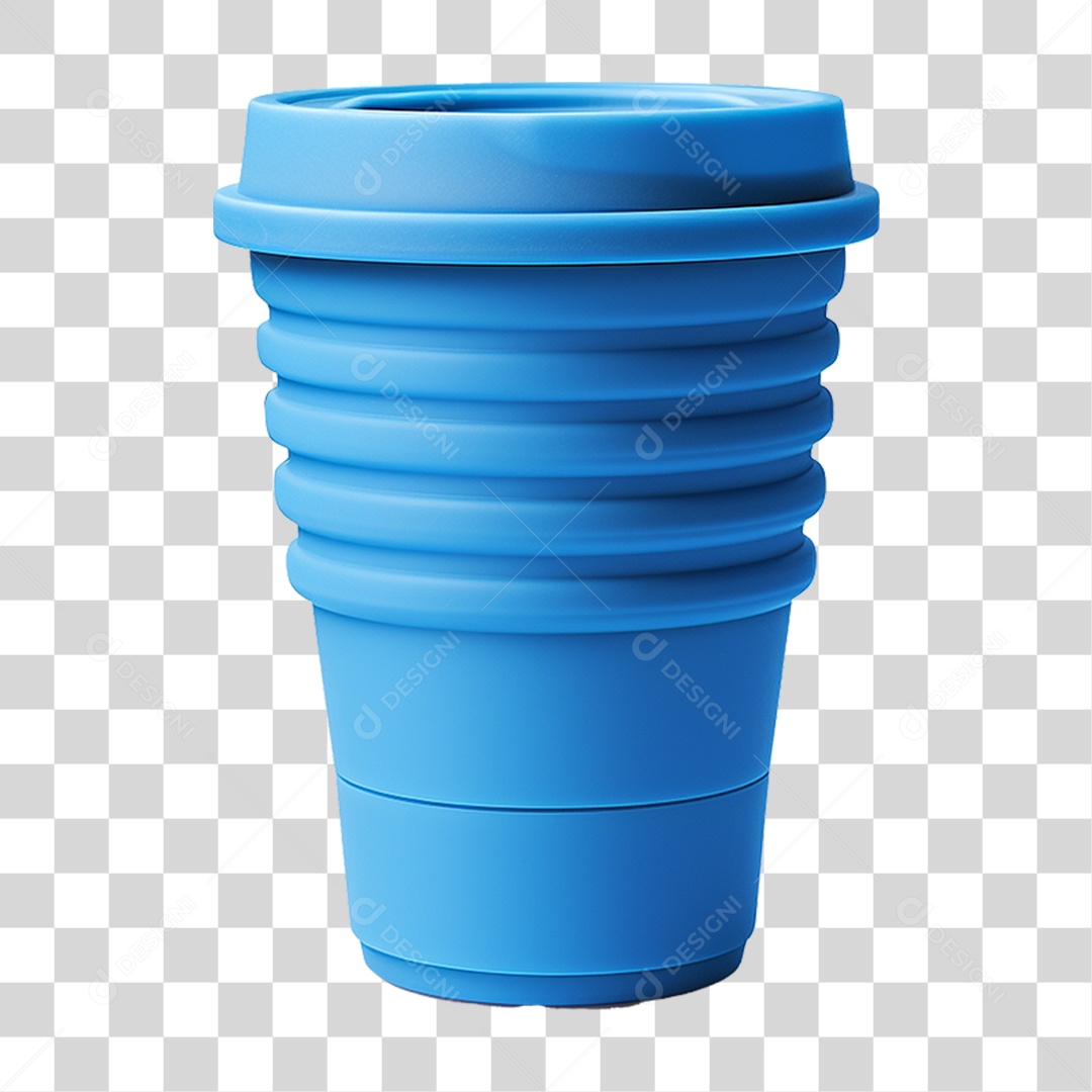 Copo de Plástico PNG Transparente