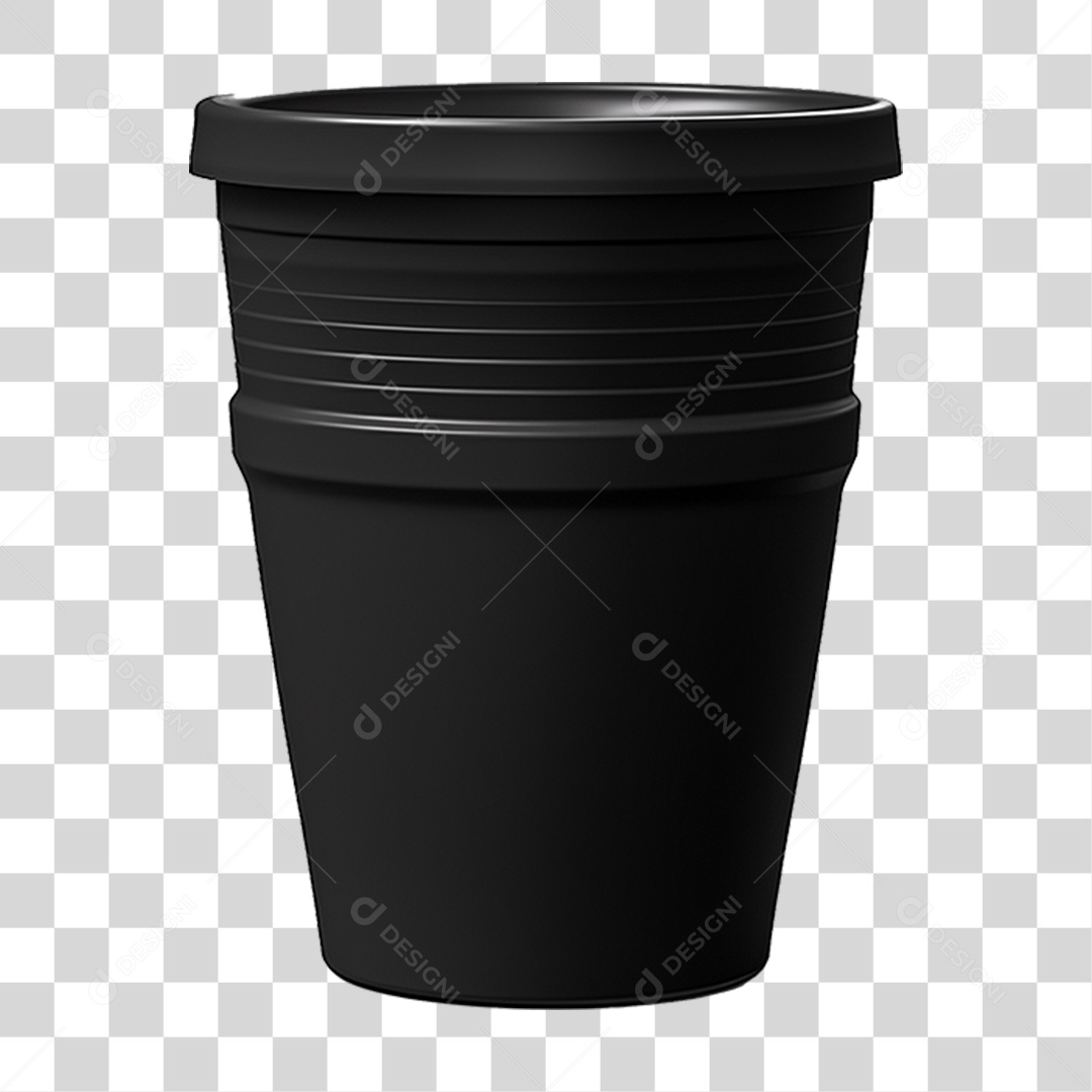 Copo de Plástico PNG Transparente