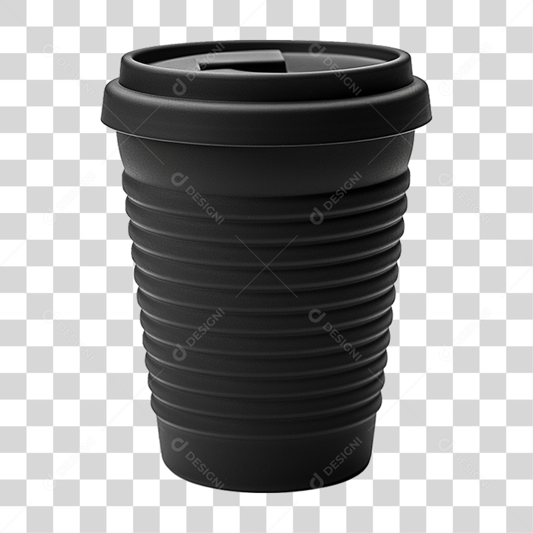 Copo de Plástico PNG Transparente