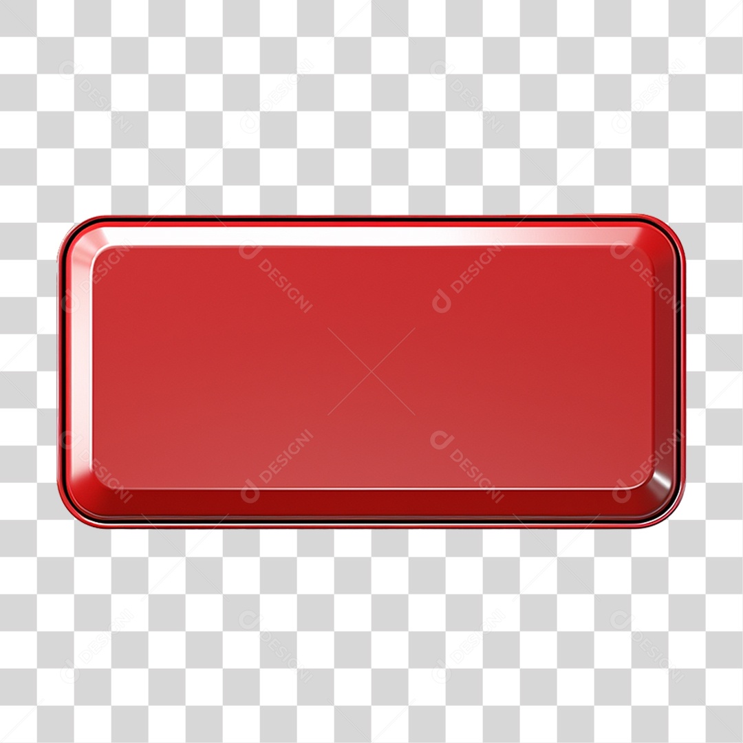 Caixa Vermelha de Metal PNG Transparente