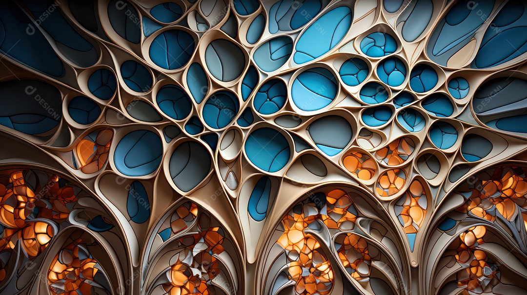 Arte islâmica moderna.