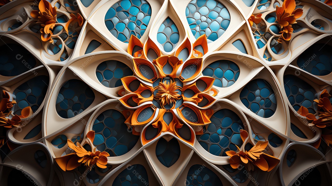 Arte islâmica moderna.