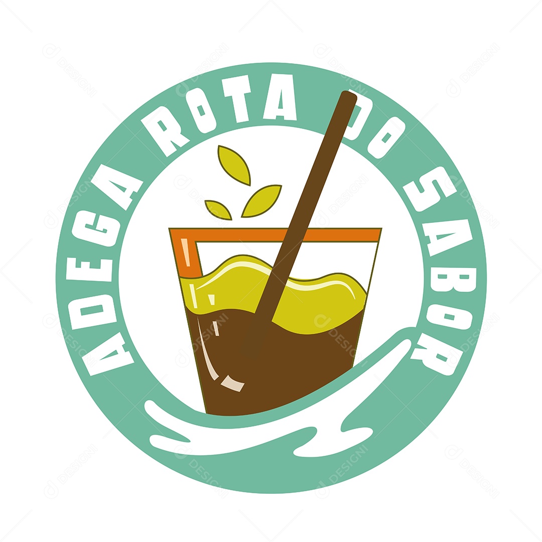 Modelo de Logo de Bebidas Adega e Sabores Vetor EPS Editável