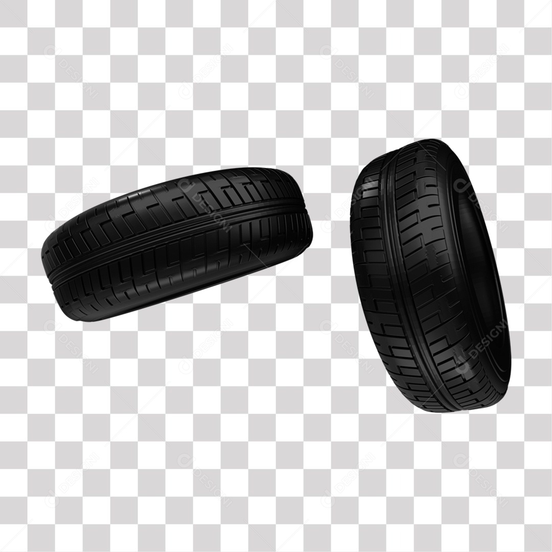 Pneus composição de Saldão de Ofertas Elemento 3D PNG Transparente