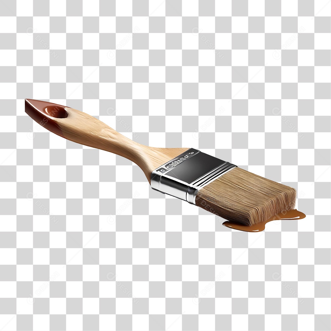 Pincel de Pintura PNG Transparente