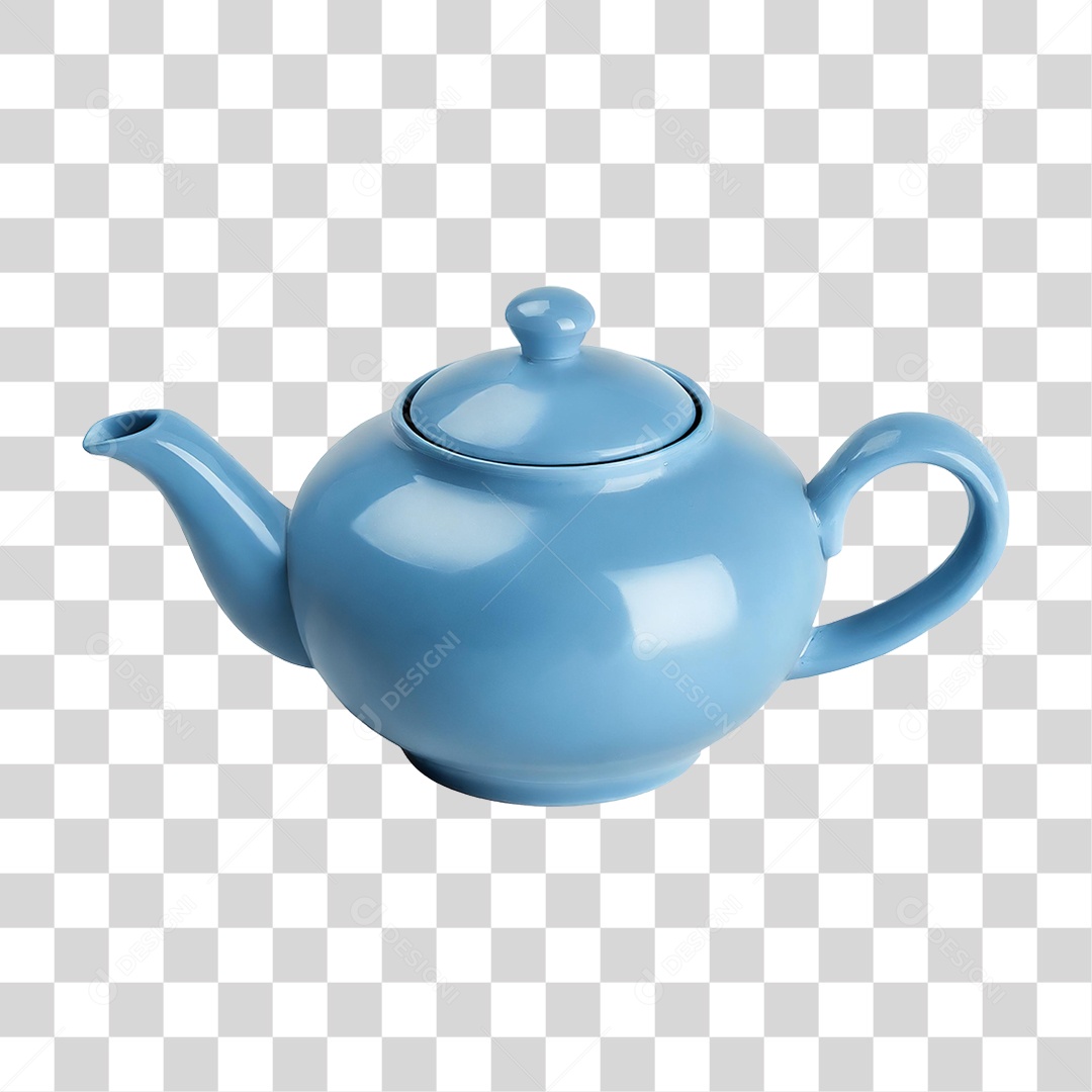 Bule de Cerâmica PNG Transparente