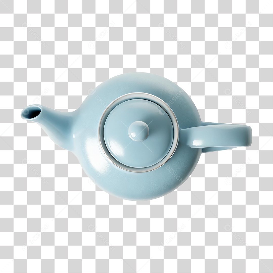 Transparent PNG Ceramic Teapot