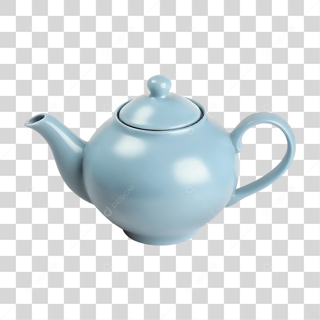 Bule de Cerâmica PNG Transparente