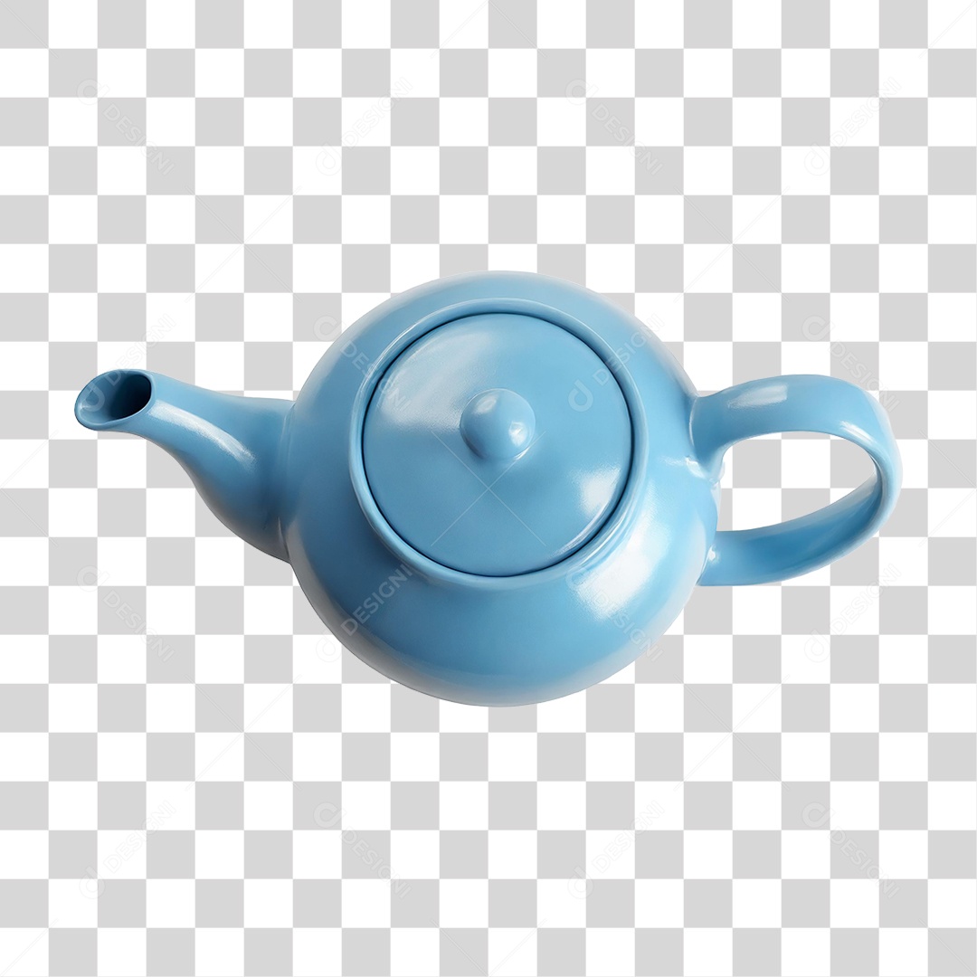 Bule de Cerâmica PNG Transparente