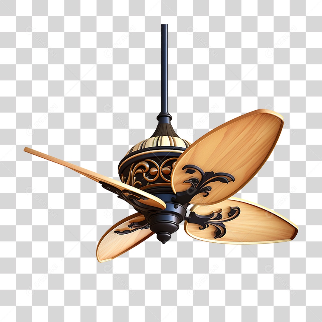 Ventilador de Teto PNG Transparente