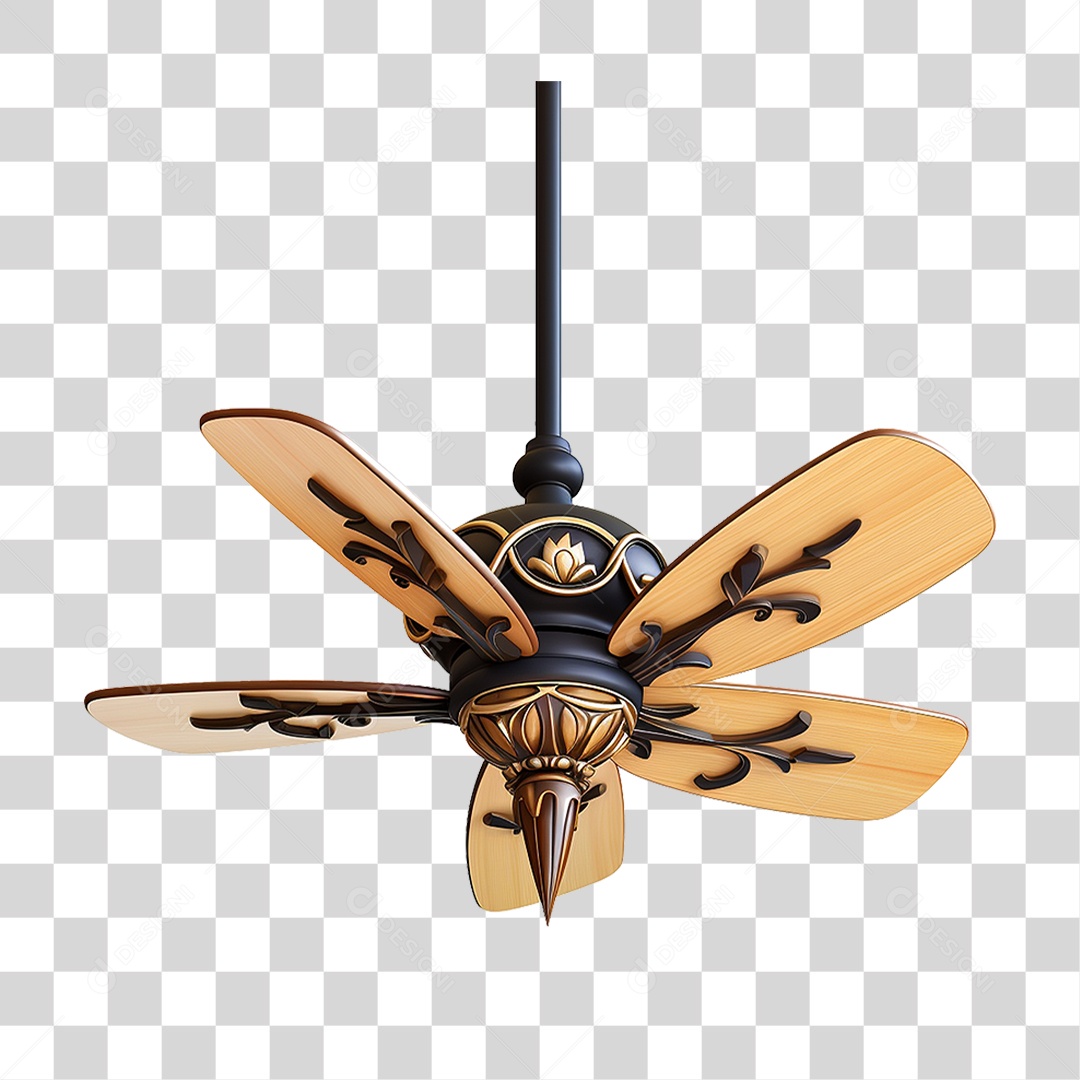 Ventilador de Teto PNG Transparente