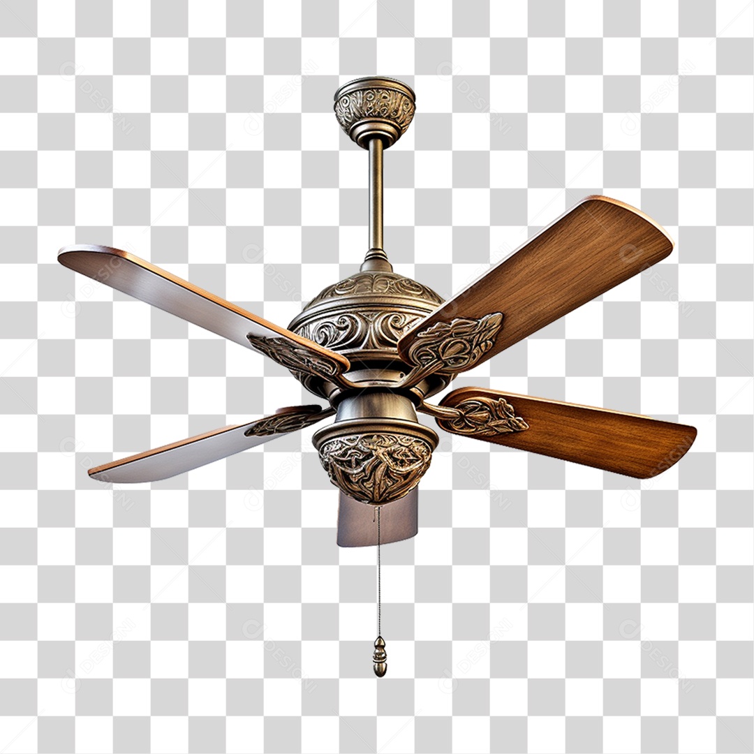 Transparent PNG Ceiling Fan