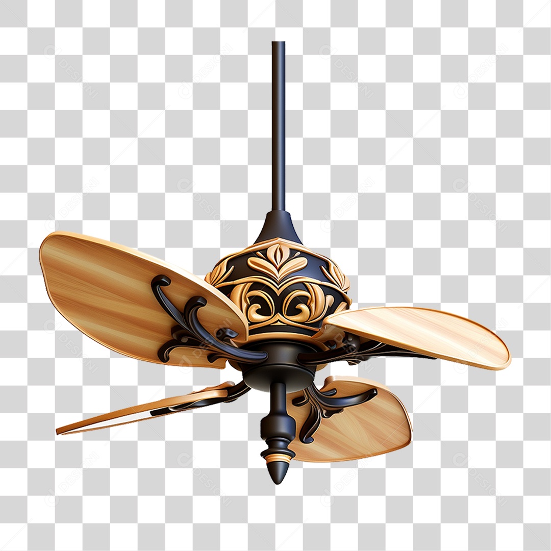 Ventilador de Teto PNG Transparente