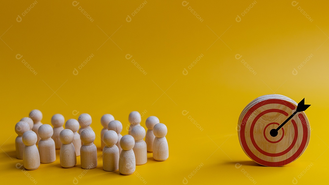 Blocos de madeira sobre fundo isolado