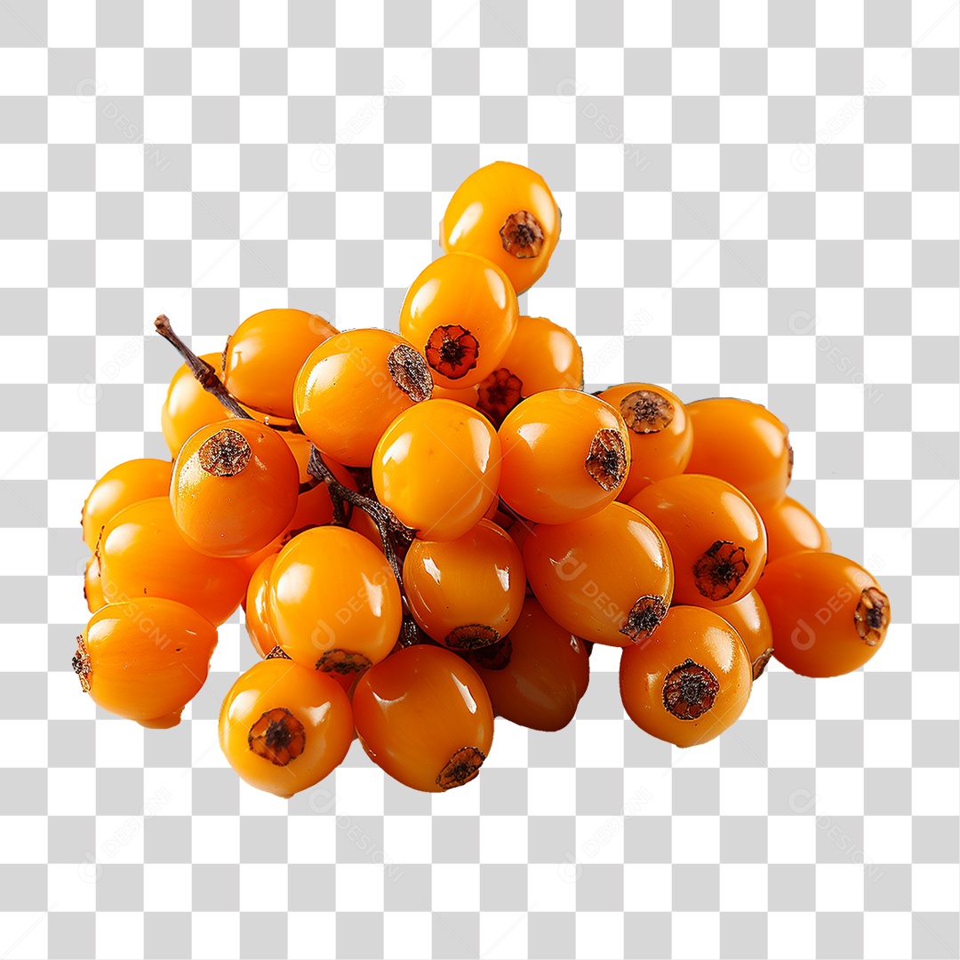 Fruto do Espinheiro-marítimo PNG Transparente