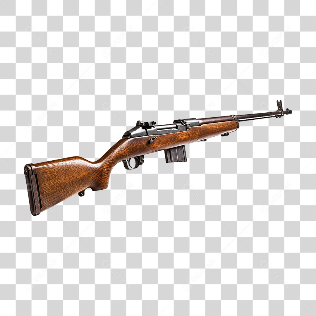 Arma de Fogo Rifle PNG Transparente