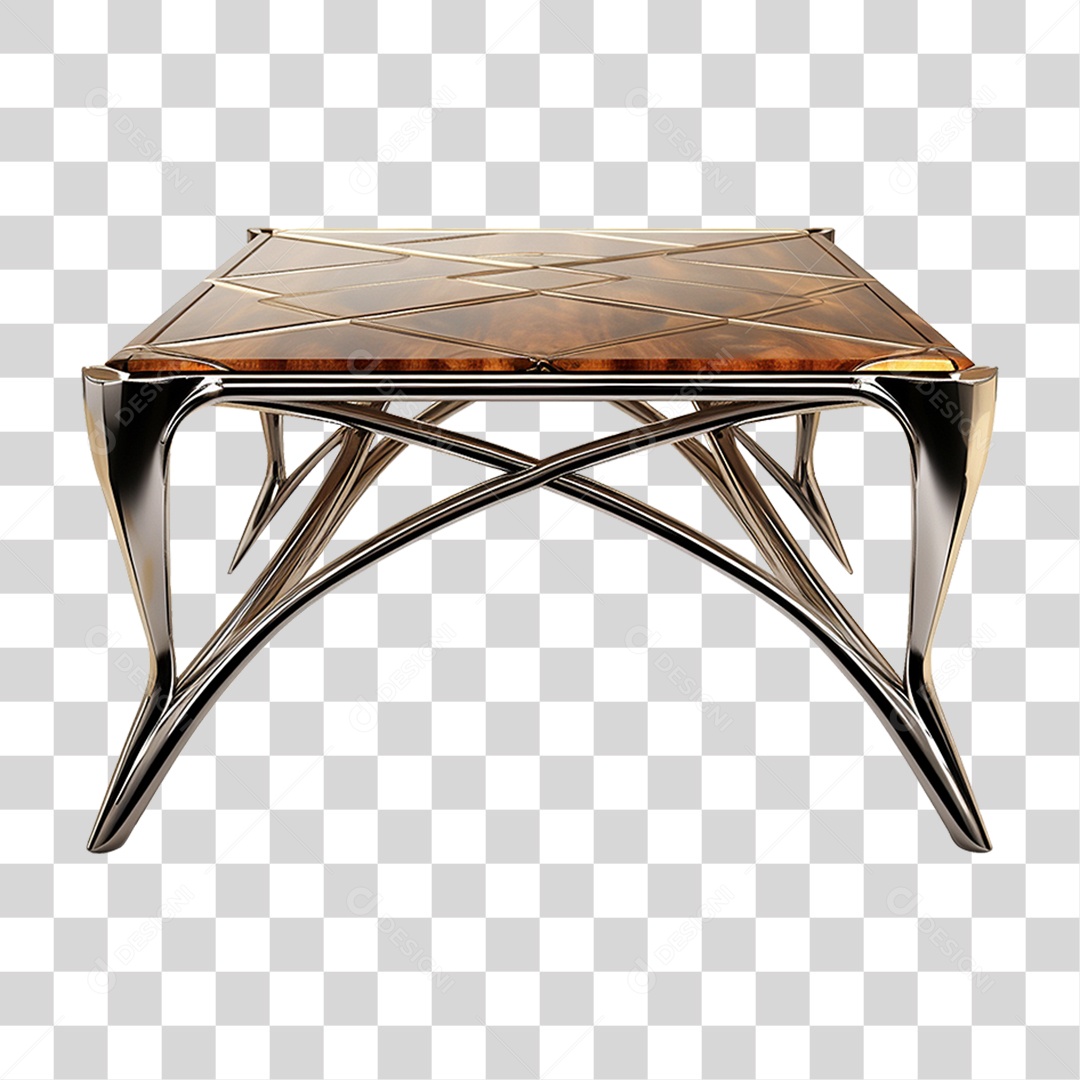 Mesa de Madeira PNG Transparente