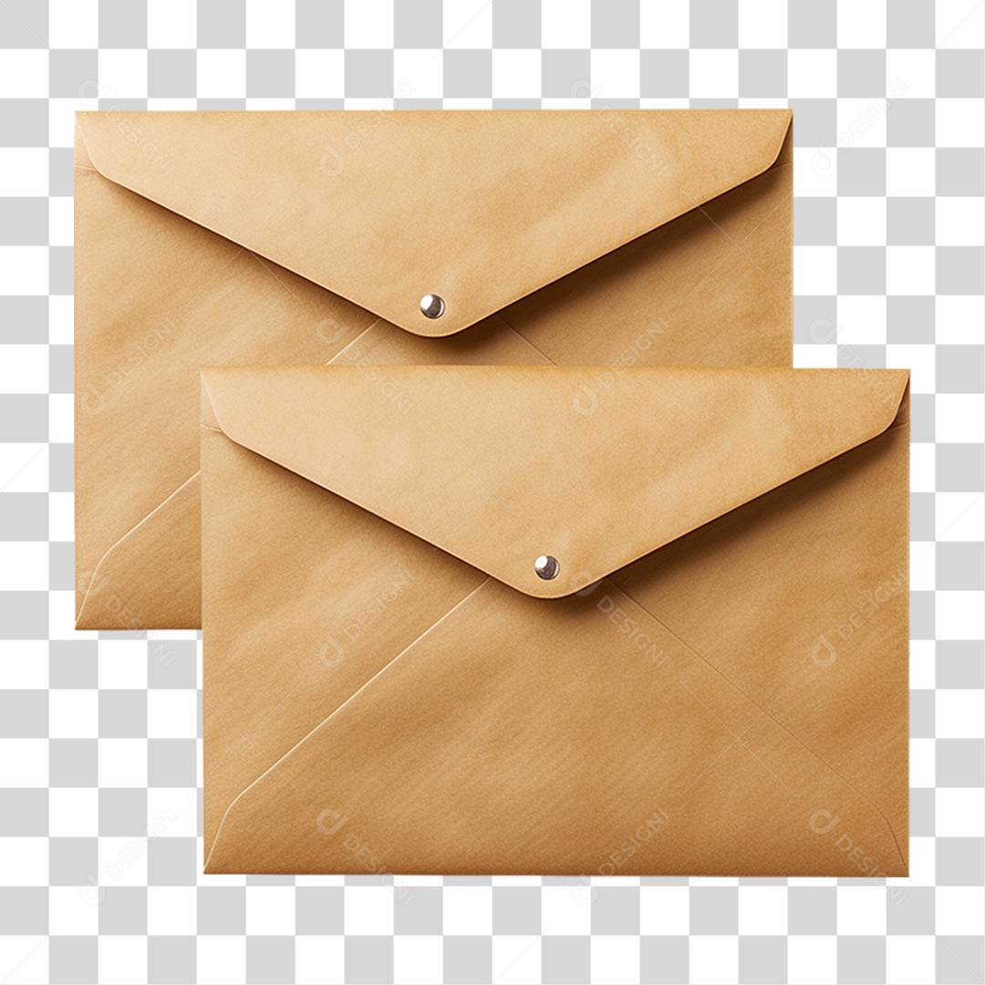 Envelope de Papel PNG Transparente