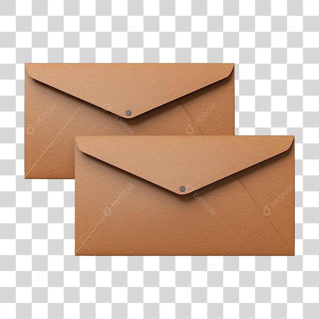 Envelope de Papel PNG Transparente