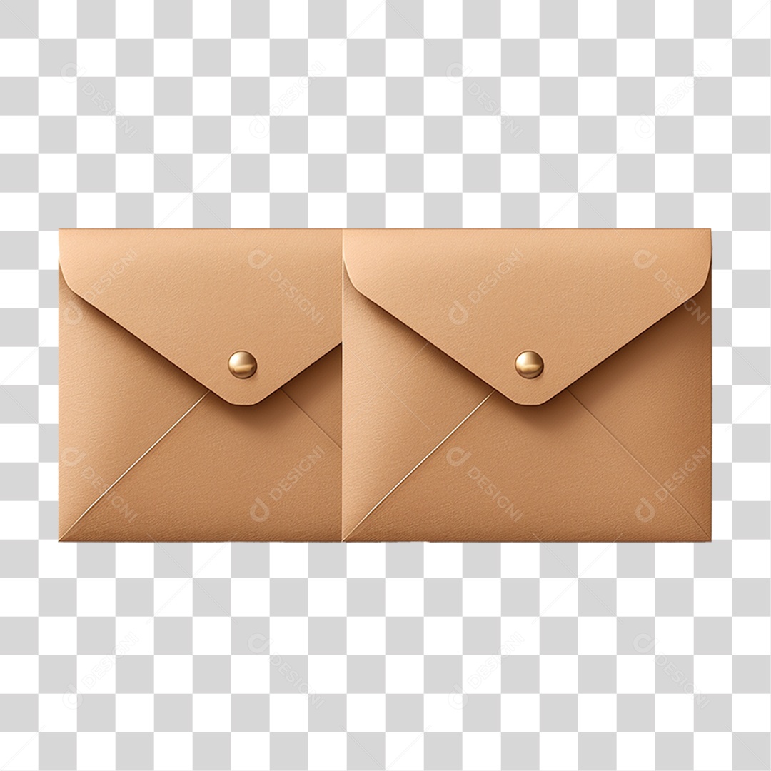 Envelope de Papel PNG Transparente