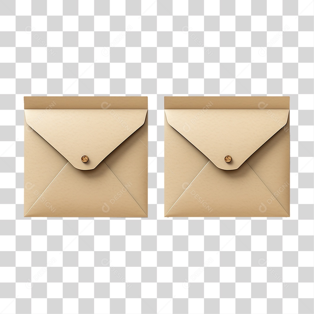 Envelope de Papel PNG Transparente