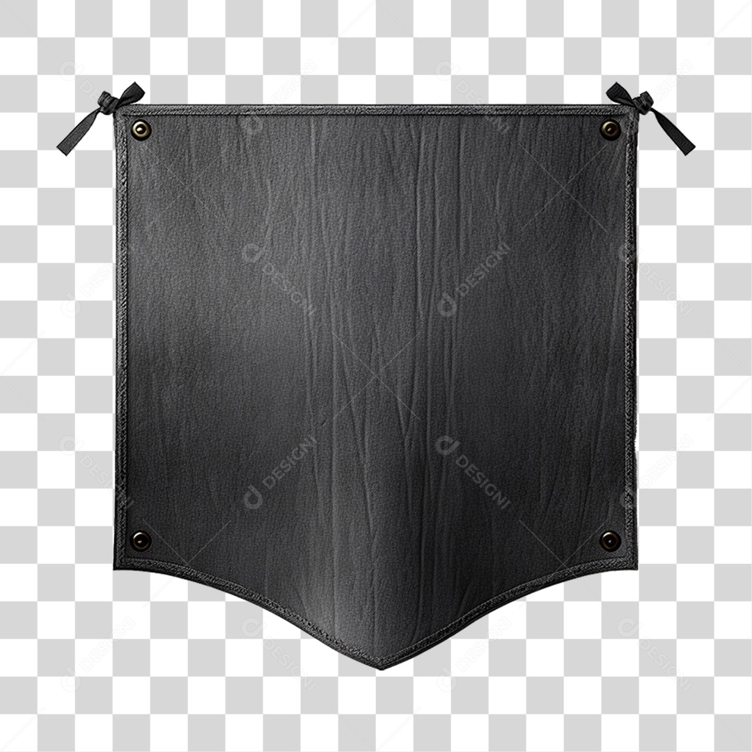 Pano Preto PNG Transparente