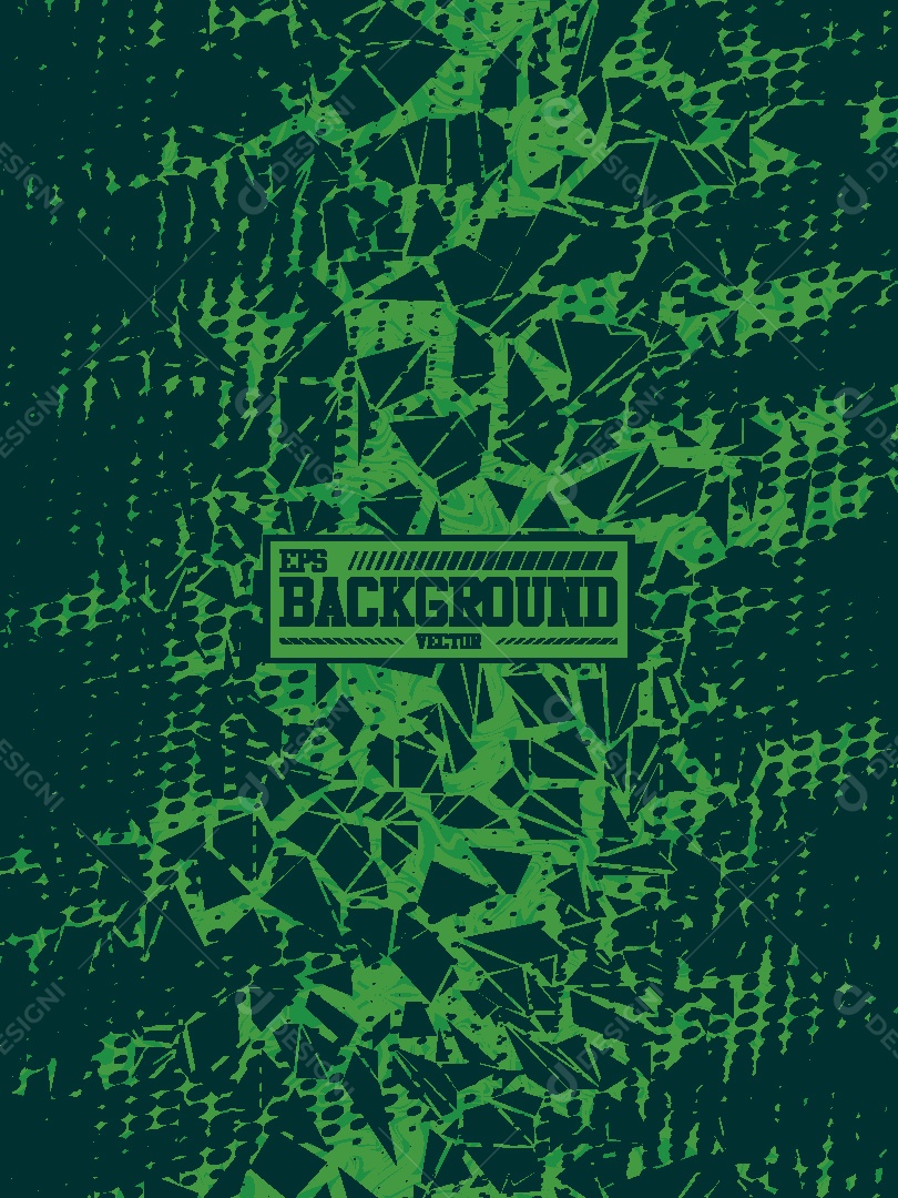 Background com Efeito Verde Ilustração Vetor EPS