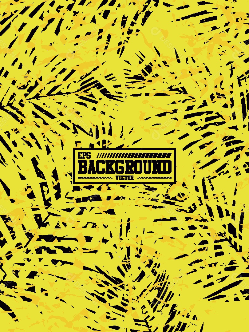 Background com Efeito Amarelo Ilustração Vetor EPS