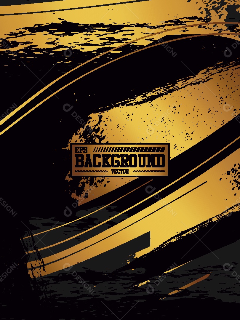 Background com Efeito Laranja Ilustração Vetor EPS