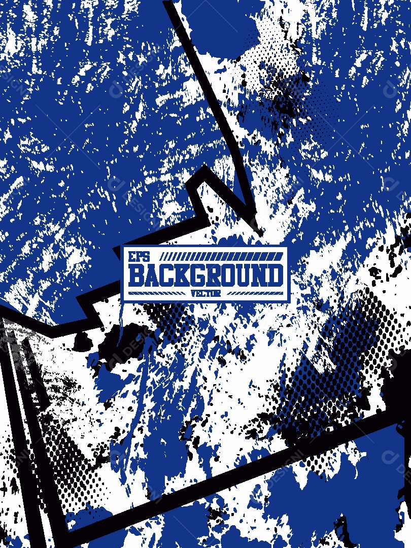 Background com Efeito Azul Ilustração Vetor EPS