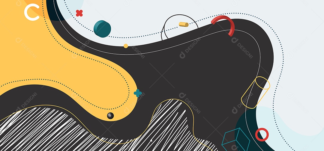 Background Orgânico Ilustração Vetor EPS