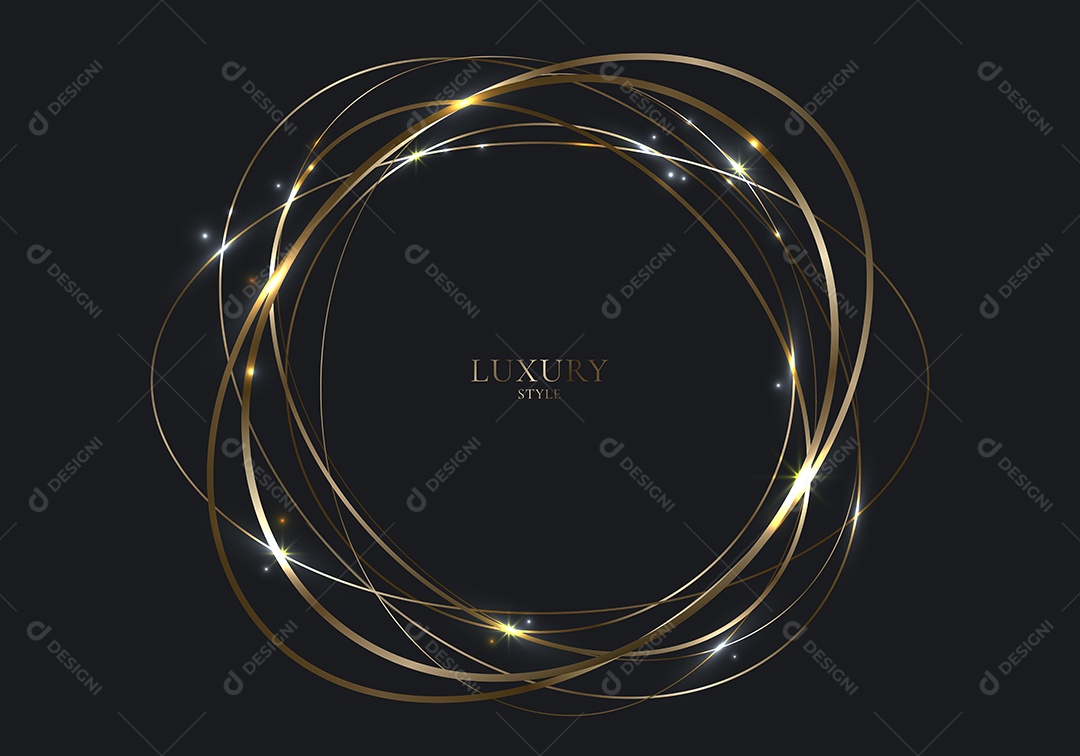 Background de Luxo Ilustração Vetor EPS