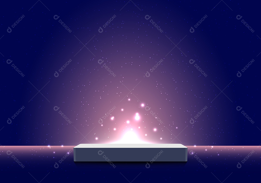 Modelo de Pódio Ilustração Vetor EPS Editável