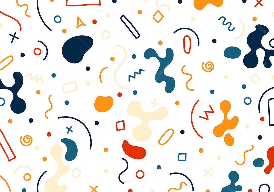 Background Orgânico Ilustração Vetor EPS