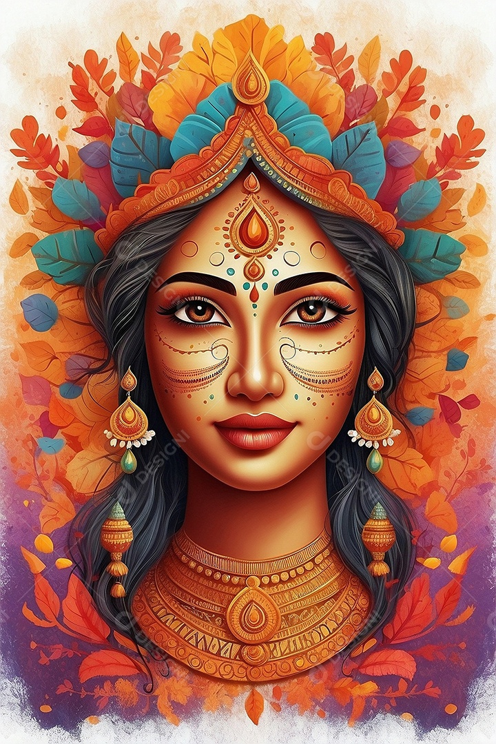 Design de modelo de celebração de Holi para mídias sociais