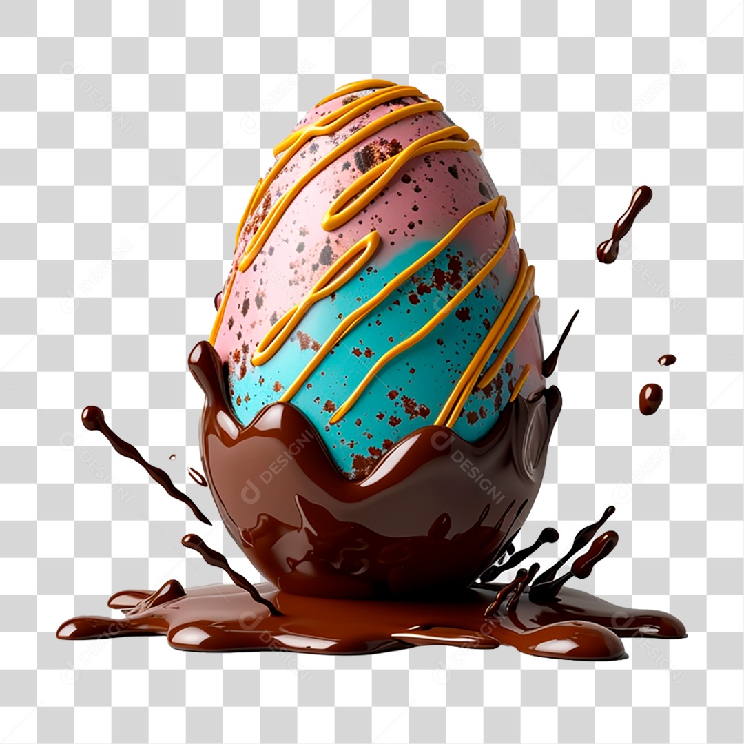 Ovos de Chocolate PNG Transparente