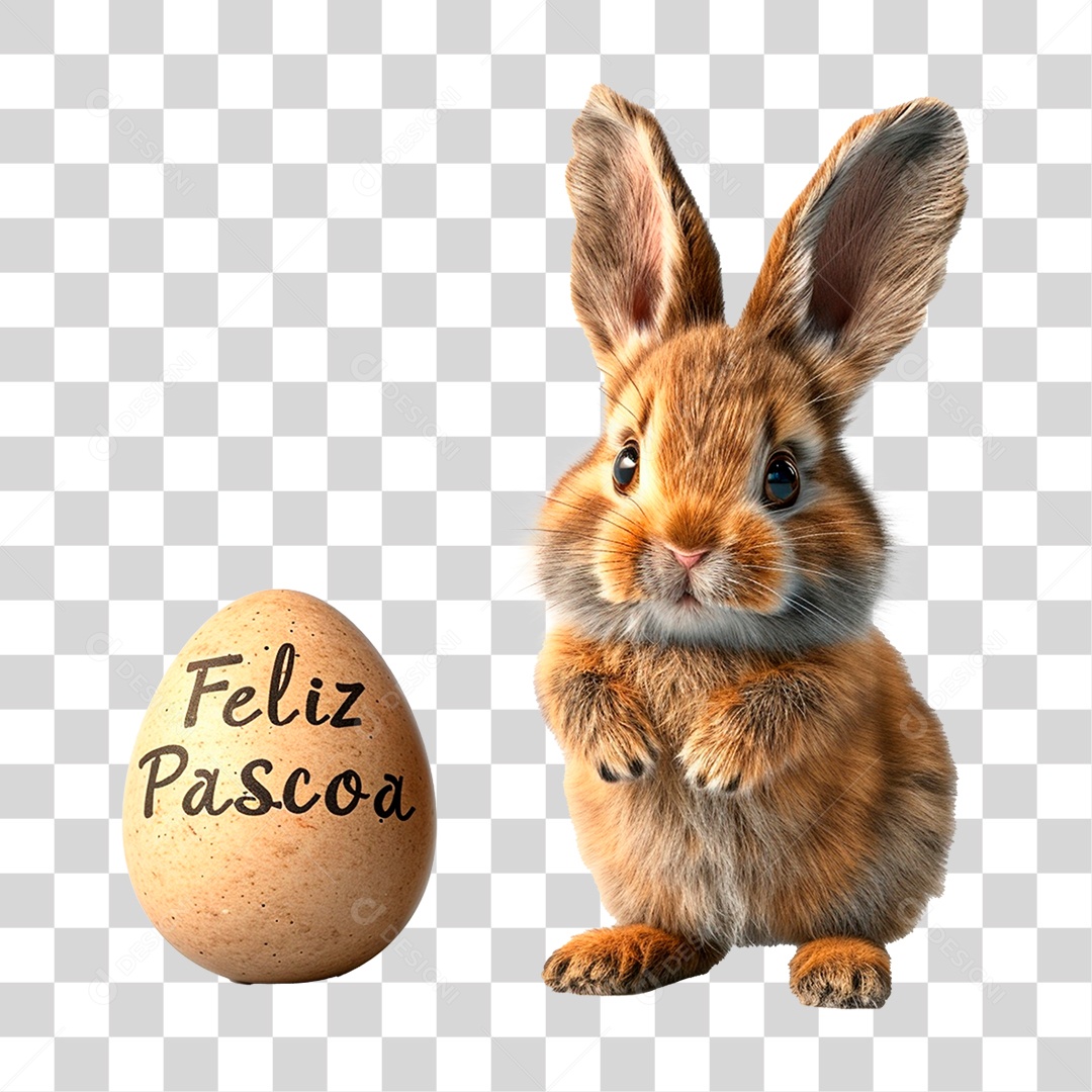 Coelho Animal de Estimação Páscoa Ovos PNG Transparente