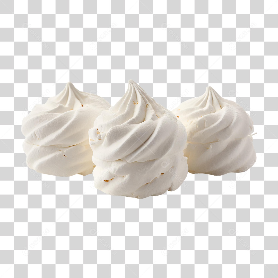 Marshmallow Branco PNG Transparente