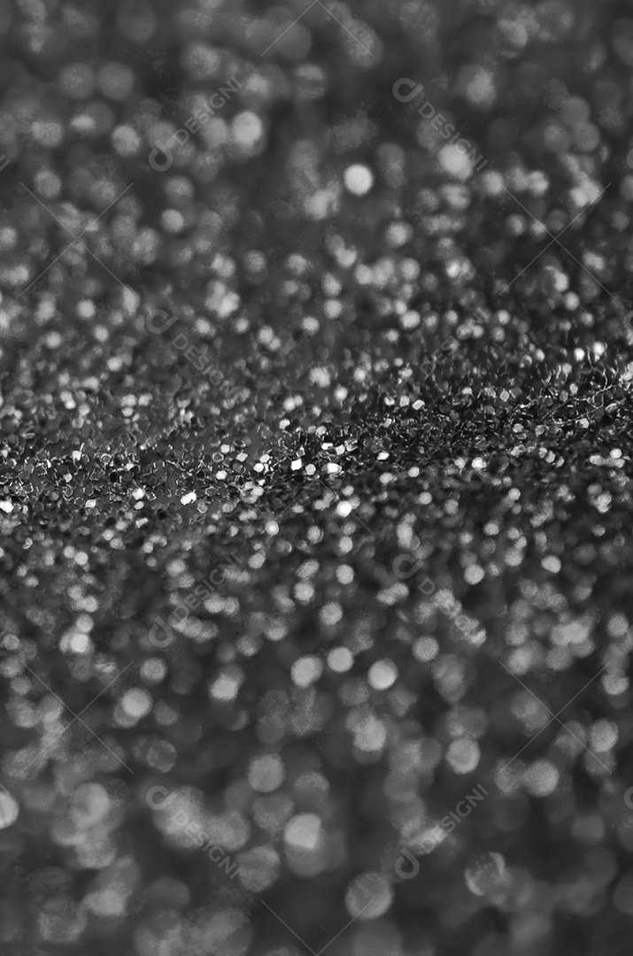 Lantejoulas decorativas em preta