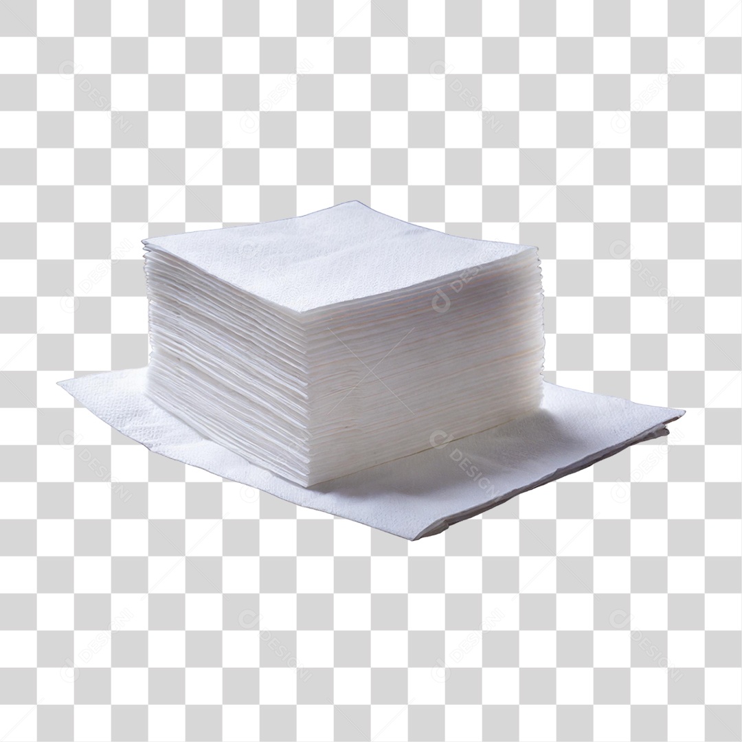 Pilha de Guardanapo PNG Transparente